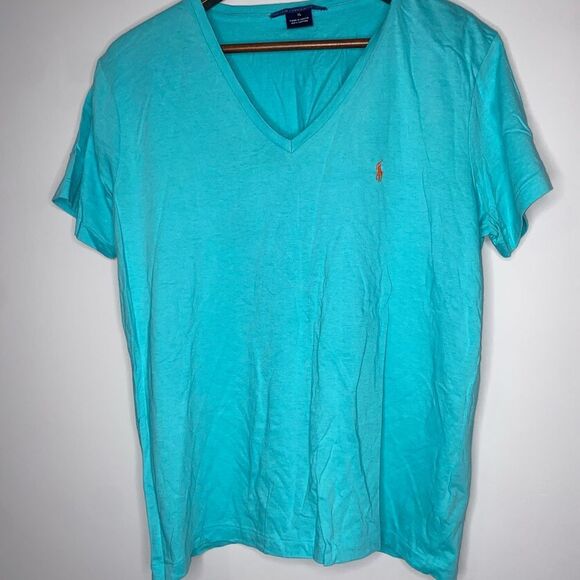 Ralph Lauren Sport Turquoise Women’s XL Top - Picture 1 of 6